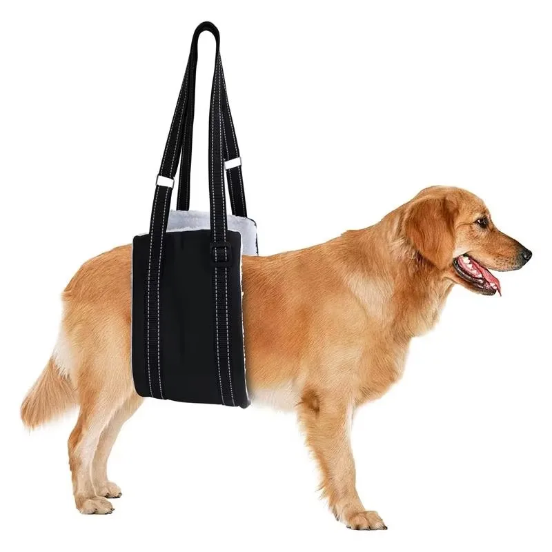 Adjustable Dog Sling for Back Legs Support Rehab Harness for Weak Rear Legs Pet Aid Assist Tool for Elderly Dog