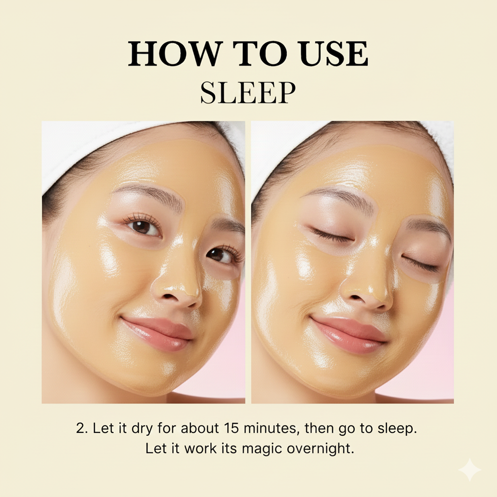 ARUMIX Kojic + Turmeric Complex Night Mask