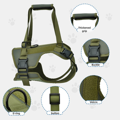 Elderly Dog Rear Leg Support Strap Assist Chest Back Rehabilitation Training Pet Accessories Supplies